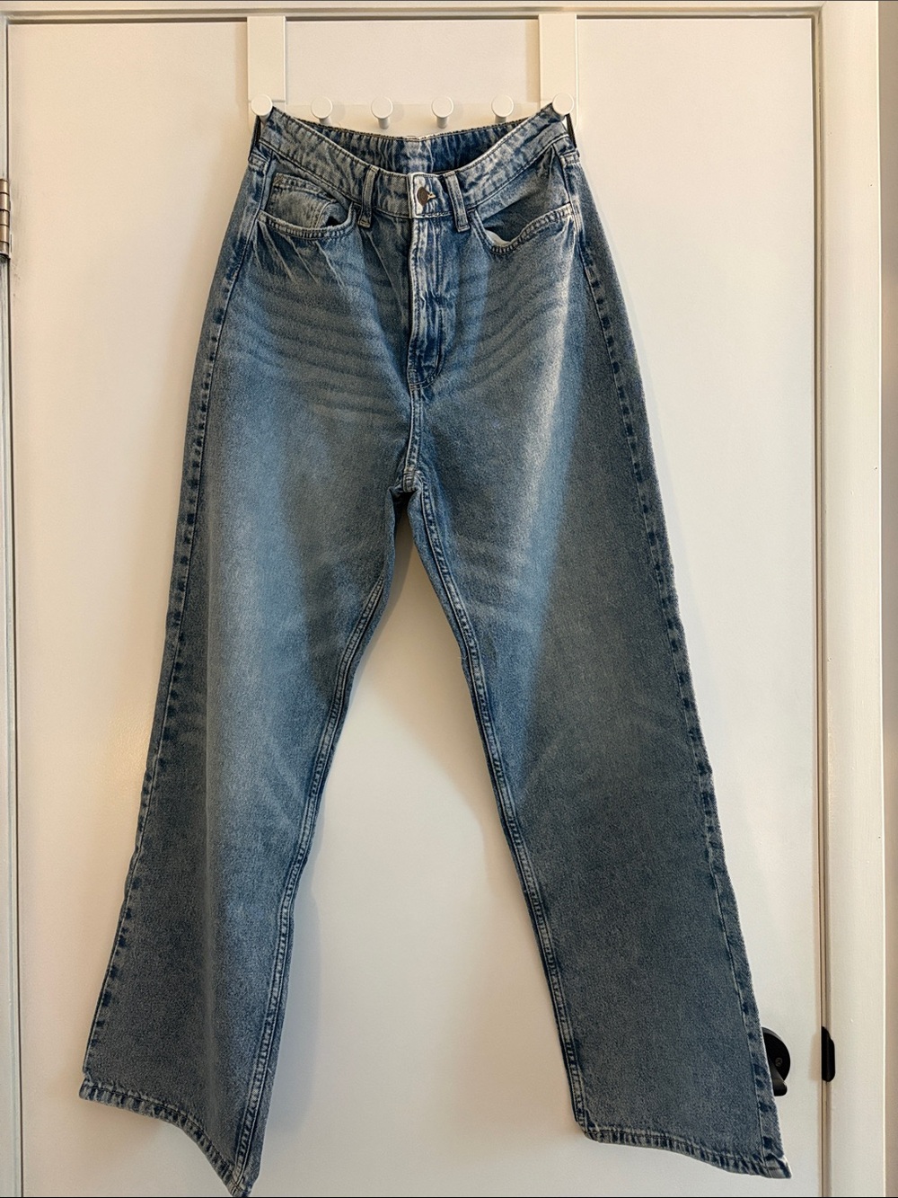 H&M Light wash high waist Boyfriend Jeans